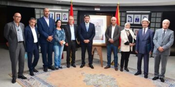 السيد بنسعيد يستقبل وفدا قياديا من النقابة الوطنية للصحافة المغربية